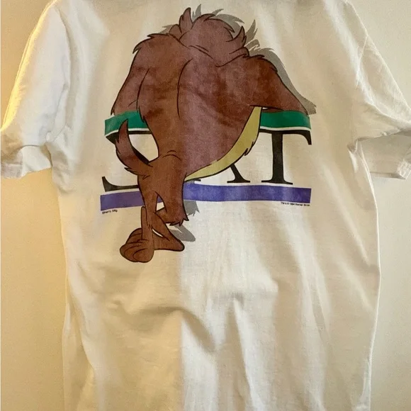 White Taz Graphic T-Shirt - Picture 2 of 7